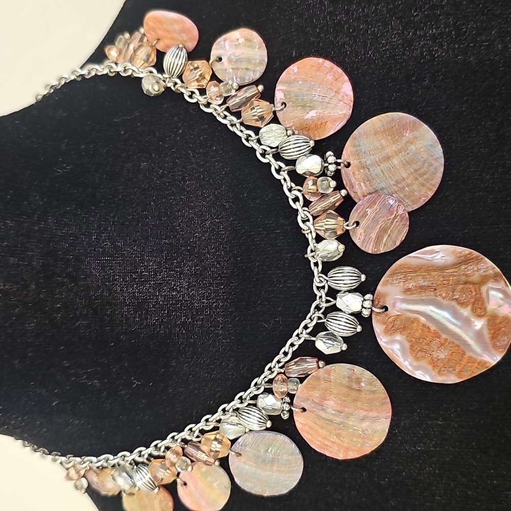 Lia Sophia Shell Pendant Necklace - Picture 2 of 3